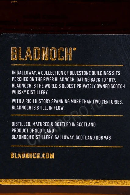 Bladnoch Alinta Виски Блэднок Алинта 0.7л в подарочной упаковке