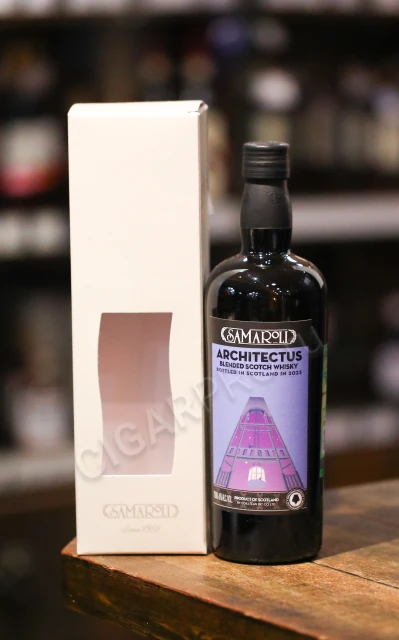 Виски Самароли Ачитекстус 0.7л в подарочной упаковке