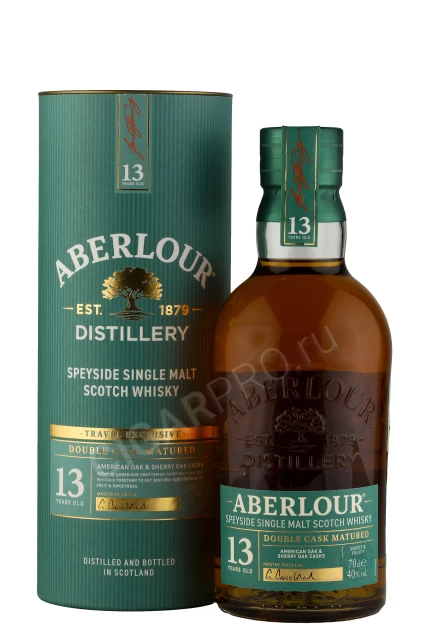 Aberlour Double Cask Matured 13 Years Old Виски Аберлауэр Дабл Каск Мэйчурд 13 лет 0.7л в подарочной тубе