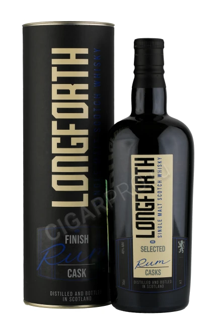 Longforth Rum Cask Selected Виски ЛонгФорт Рам Каскс Сэлэктид 0.7л в подарочной тубе