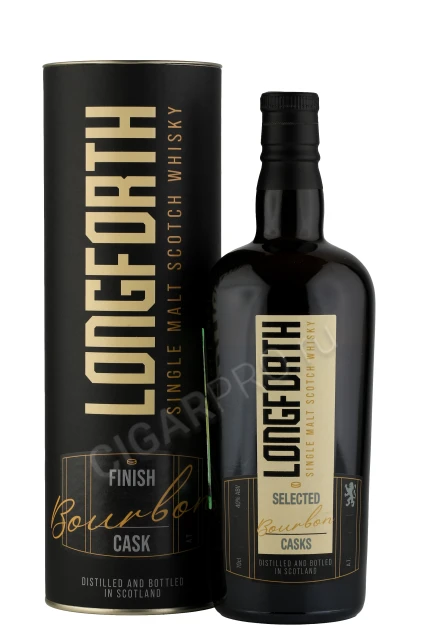 Longforth Bourbon Cask Selected Виски ЛонгФорт Бурбон Каскс Сэлэктид 0.7л в подарочной тубе