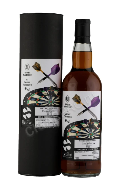 Spirit Manifest Octave Craigellachie Single Cask Виски Спирит Манифест Октав Крейгеллахи Сингл Каск 0.7л в подарочной тубе