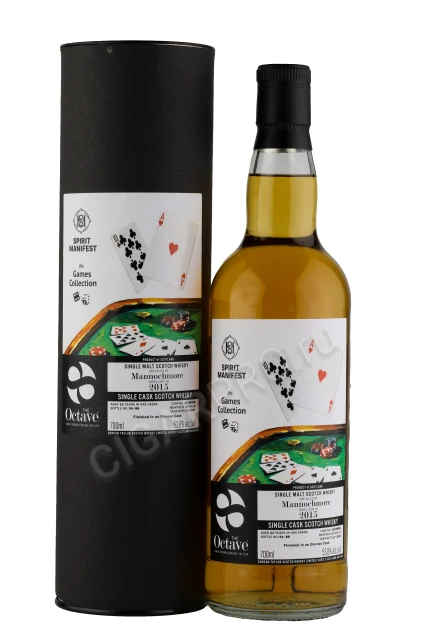 Spirit Manifest Octave Mannochmore Single Cask Виски Спирит Манифест Октав Маннохмор Сингл Каск 0.7л в подарочной тубе