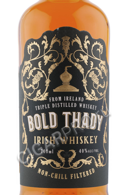 этикетка виски bold thady 0.7л