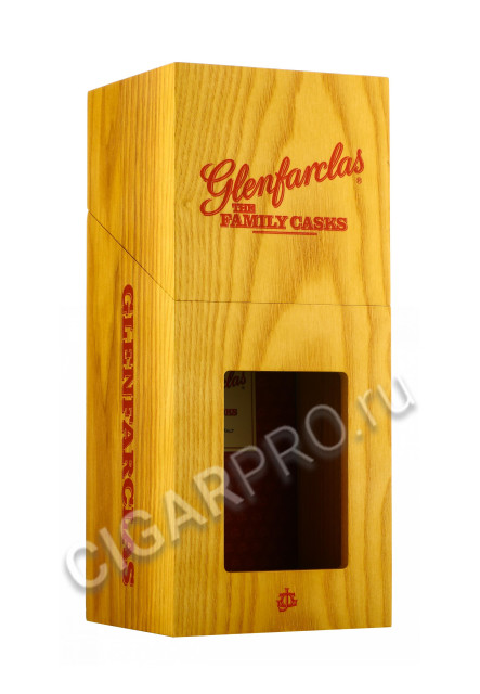 подарочная упаковка glenfarclas family casks 1990 0.7 l