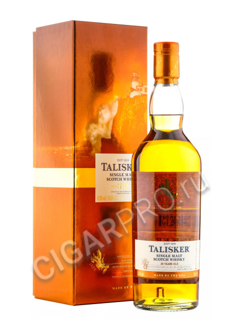 шотландский виски talisker 30 years виски талискер 30 лет
