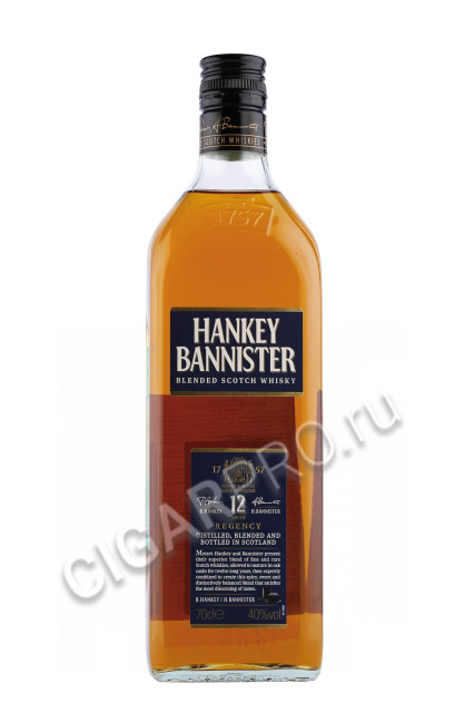 виски hankey bannister 12 years old 0.7л