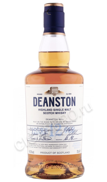 виски deanston 12 years old 0.7л