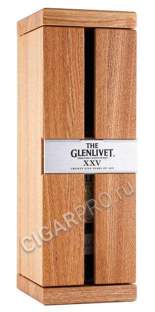подарочная упаковка виски the glenlivet xxv 0.7л