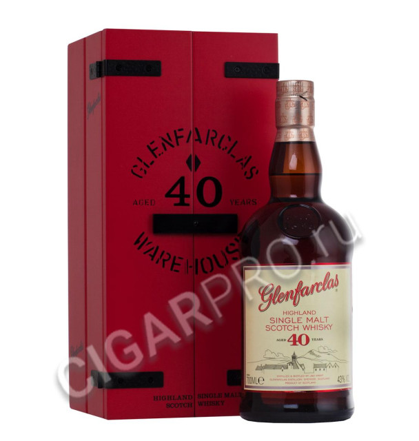 glenfarclas 40 years купить виски гленфарклас 40 лет цена