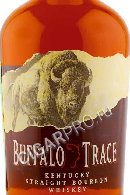 этикетка buffalo trace 0.75л