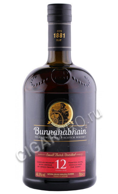 виски bunnahabhain 12 years 0.7л