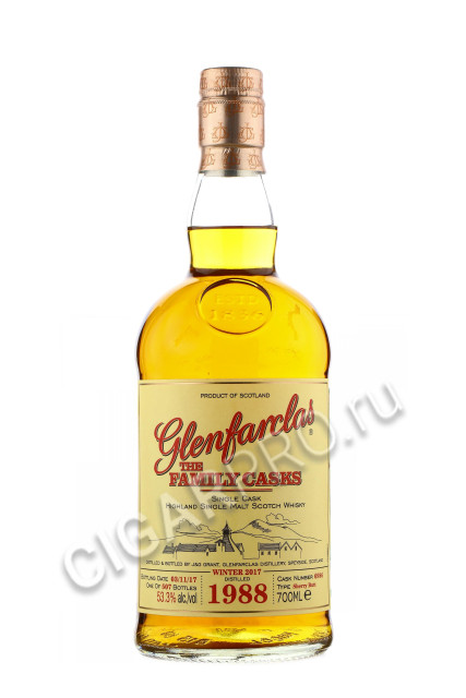 glenfarclas family casks 1988