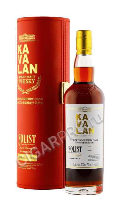 виски kavalan solist sherry cask 0.7л в подарочной тубе