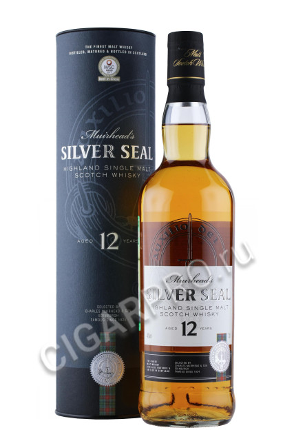 виски muirheads silver seal 12 years 0.7л в подарочной тубе