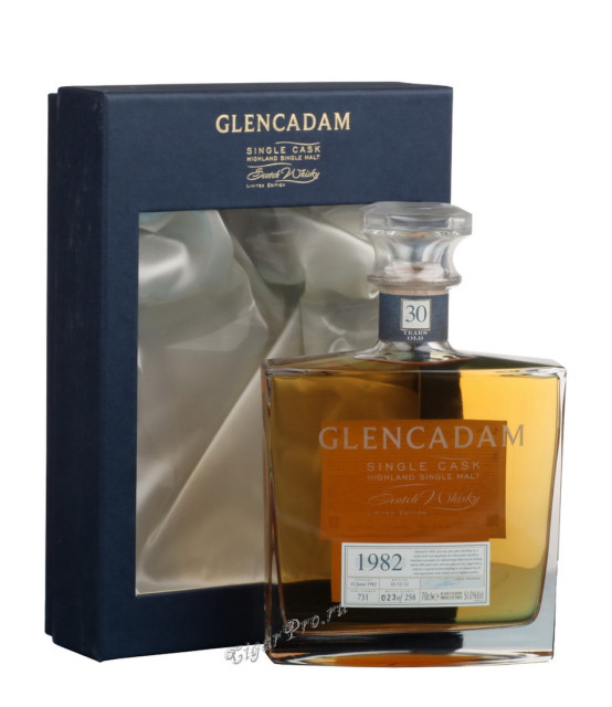 шотландский виски glencadam 1982 виски гленкадам 1982 года 30 лет