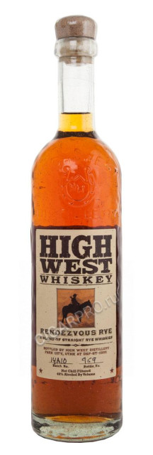 американский виски бурбон high west виски хай вест рандеву рай