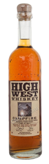 американский виски бурбон high west виски хай вест кампфайр