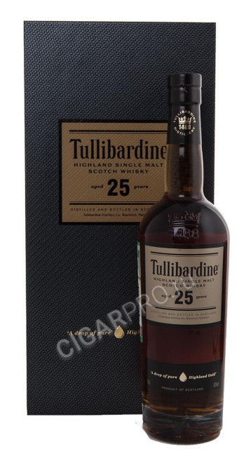шотландский виски tullibardine 25 years old виски тулибардин 25 лет