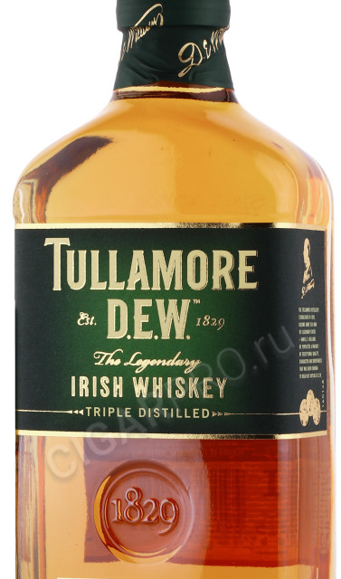 этикетка виски tullamore dew 0.5л