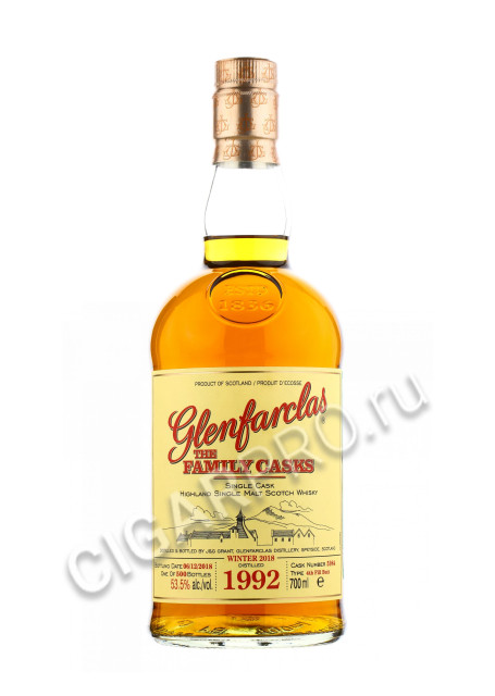 glenfarclas family casks 1992 0.7 l