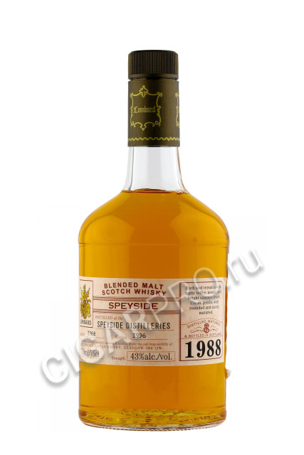 виски lombard speyside 1988 0.75л