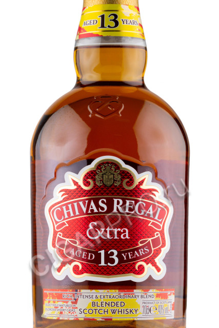 этикетка chivas regal extra 0,7л