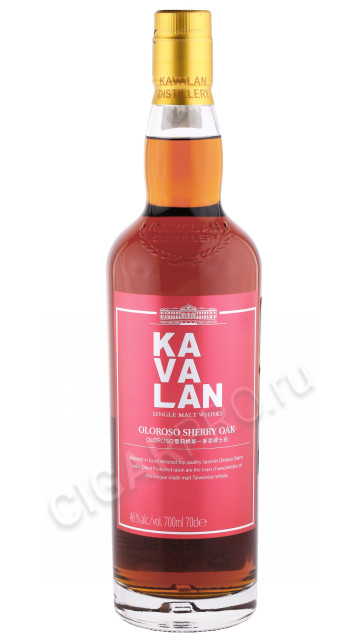 виски kavalan oloroso sherry oak 0.7л