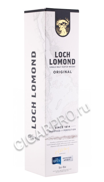 подарочная упаковка виски loch lomond single malt 0.7л