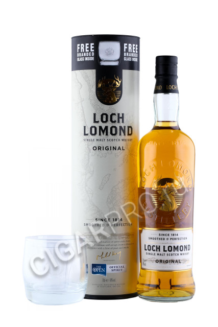 виски loch lomond single malt glass 0.7л