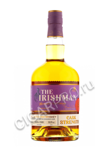 irishman cask strength 0.7l gift box