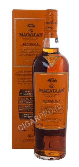 macallan edition № 2 купить макалан эдишн №2 в п/у цена