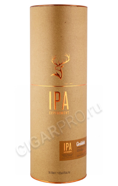 подарочная туба виски glenfiddich experimental series ipa 0.7л