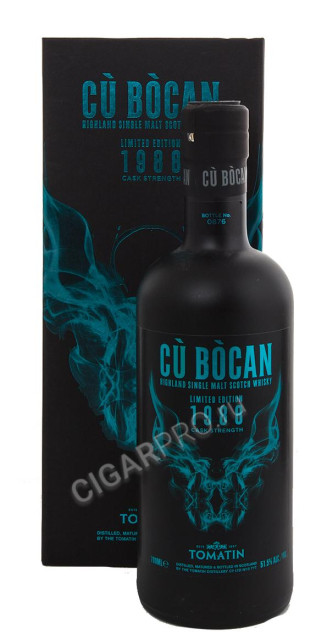 cu bocan vintage 1988 0.7l gift box виски ку бокан винтаж 1988 0.7 л. в п/у