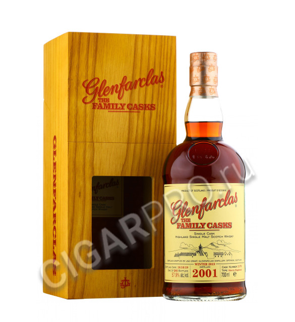 glenfarclas family cask 2001 виски гленфарклас фамили каск 2001 года