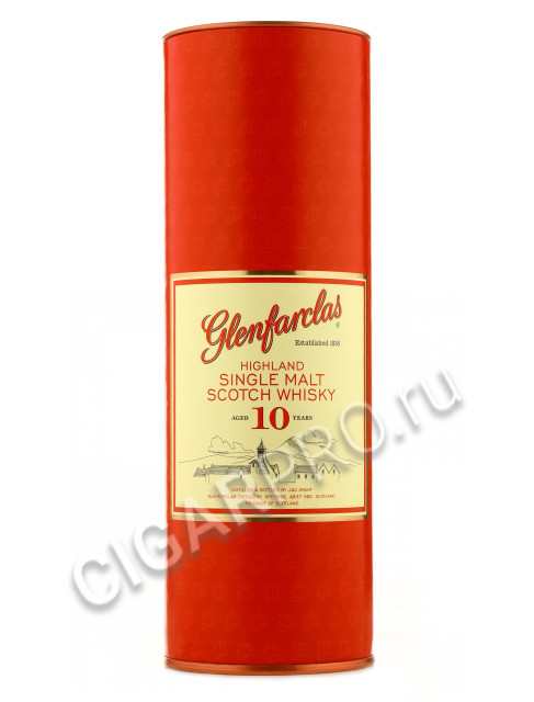 подарочная упаковка виски glenfarclas 10 years