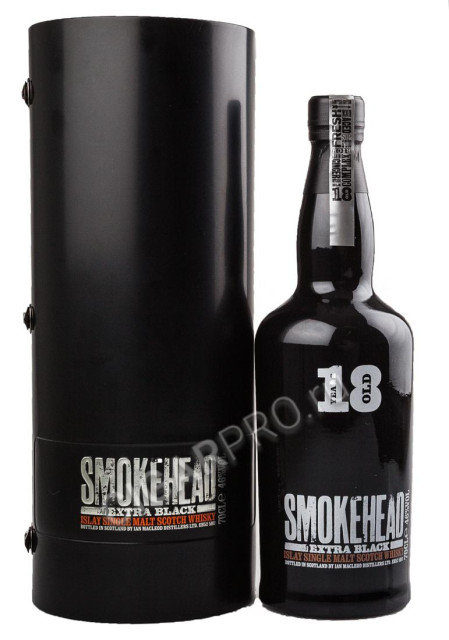 whisky smokehead extra black 18 years виски смоукхэд экстра блэк 18 лет