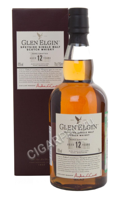 glen elgin malt 12 years old with box купить виски односолод. глен элгин 12 лет цена