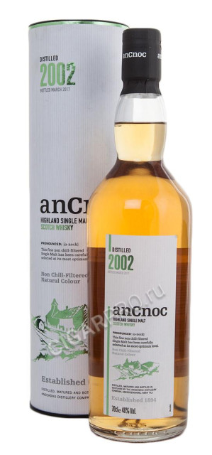 whisky ancnoc 2002 купить шотландский виски виски ан нок 2002г цена