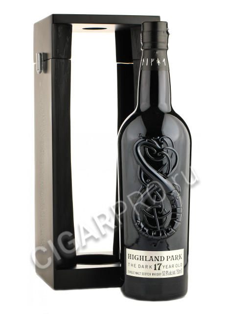 подарочная упаковка highland park dark 17 year 0.7 l