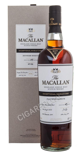 macallan exceptional single cask купить шотландский виски макаллан эксепшнл сингл каск 14 лет цена