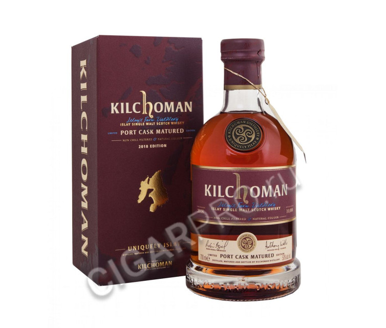 kilchoman port cask matured купить виски килхоман порт каск мэчюрд в подарочной упаковке цена