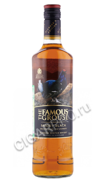 виски famous grouse smoky black 0.7л