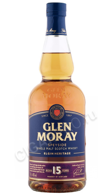 виски glen moray elgin heritage 15 years old 0.7л