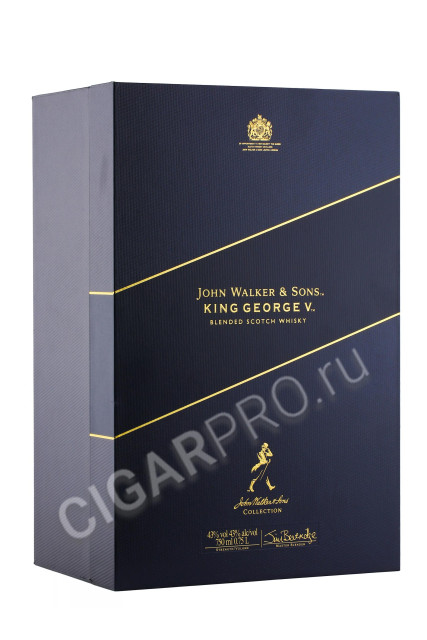 подарочная упаковка johnnie walker & sons private collection 0.7л