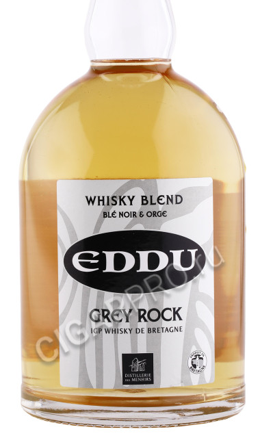 этикетка виски eddu grey rock 0.7л