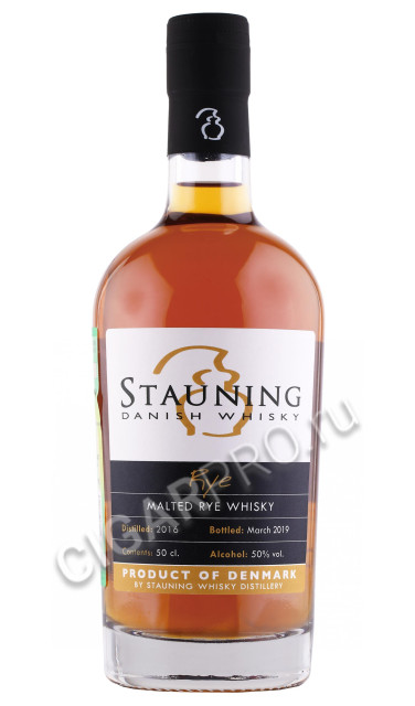 виски stauning malted rye 0.7л