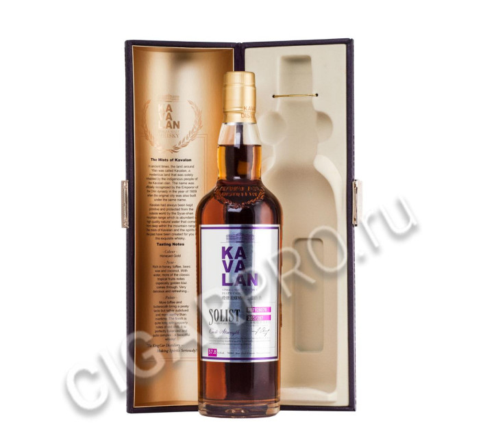 kavalan solist peaty cask single cask strength купить виски кавалан солист пити каск сингл каск стренгс цена