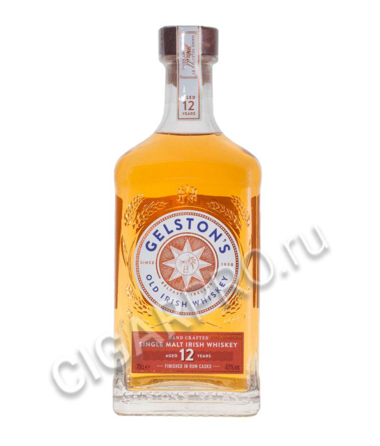 gelstons 12 years rum cask купить виски гелстонз 12 лет ром каск цена