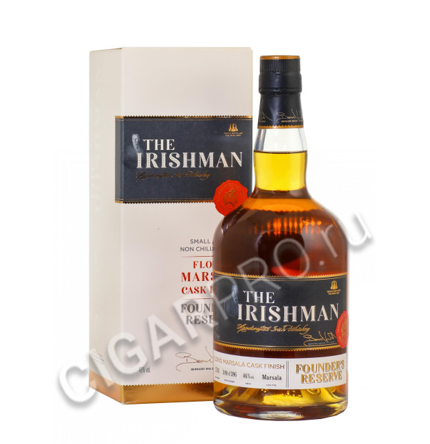 the irishman founders reserve marsala купить виски зе айришмен фаундерс резерв марсала цена